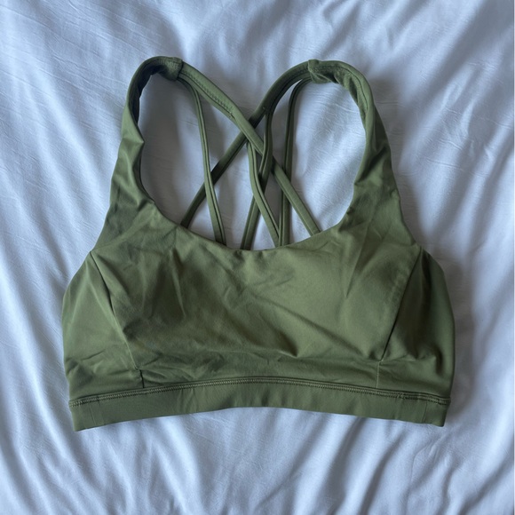 Lululemon Energy Sports Bra in Rosemary Green - Picture 4 of 4